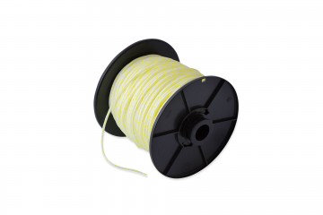 Starterkoord pa 4 mm wit geel per meter